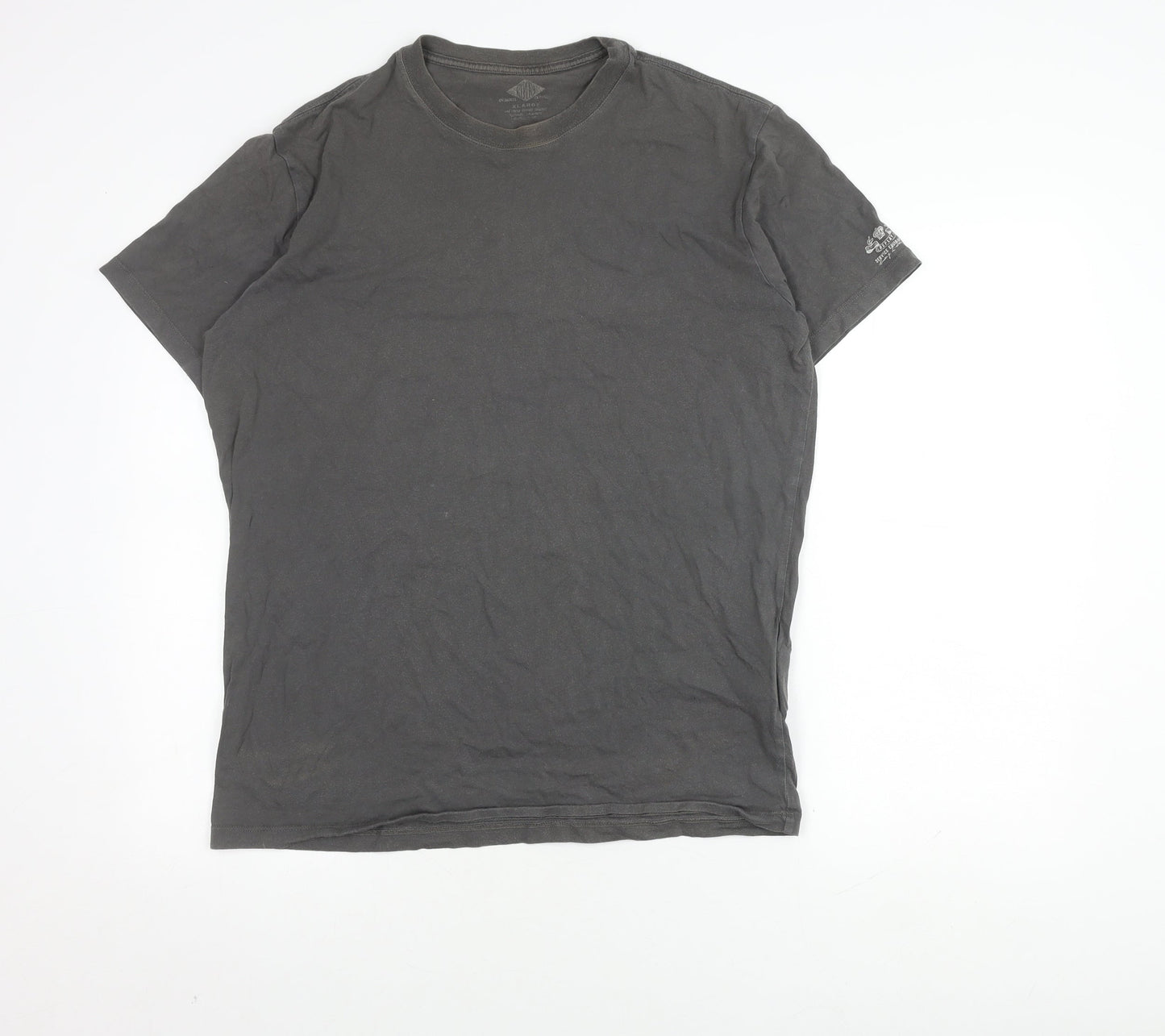 Replay Men's Grey XL Crew Neck T-Shirt