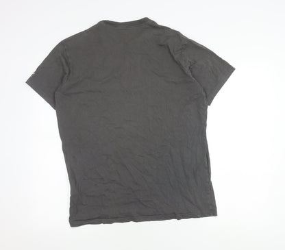 Replay Men's Grey XL Crew Neck T-Shirt
