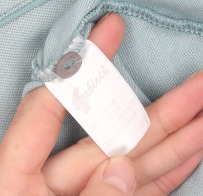 Gabicci Men's XL Blue Polo Shirt, Short Sleeve, Cotton