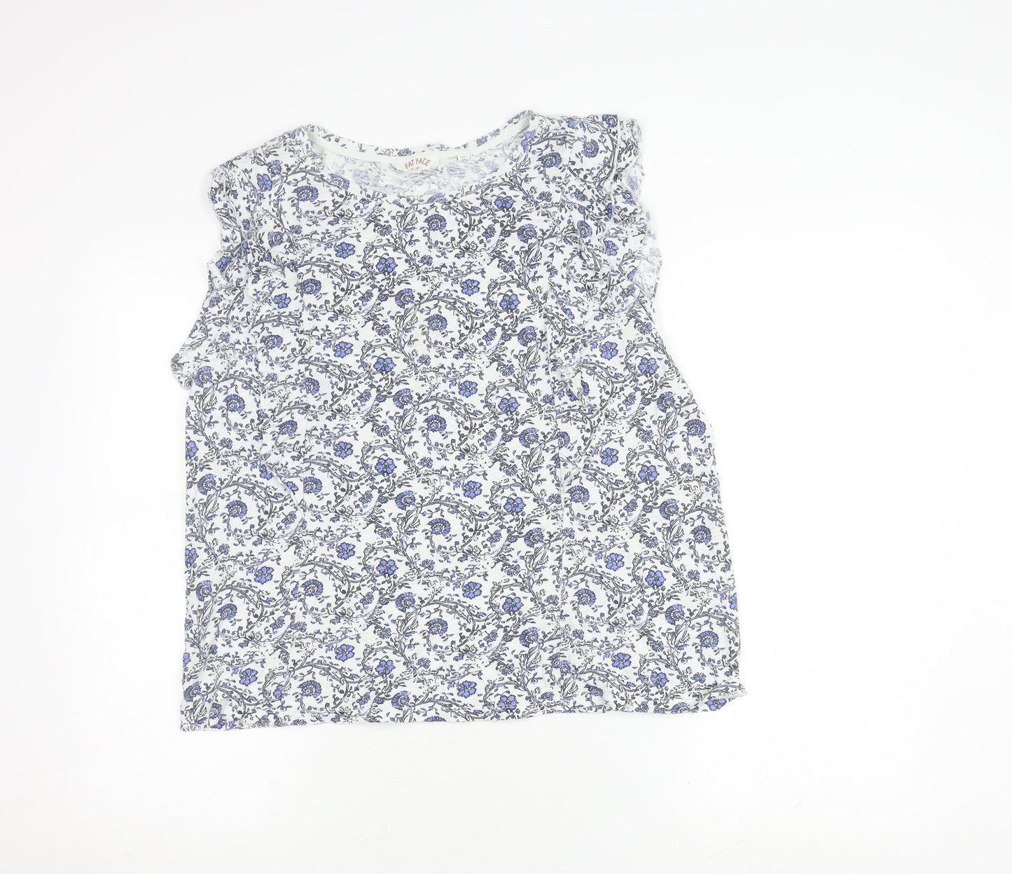 Womens UK Size 18 Fat Face Multicoloured Basic Tank