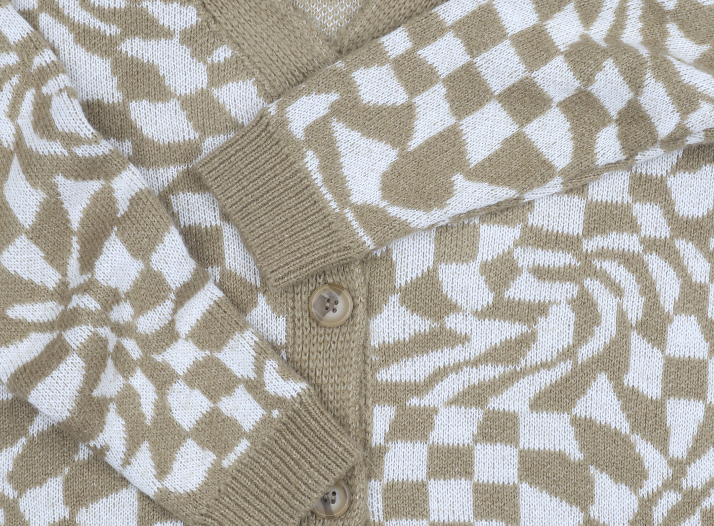 ASOS DESIGN Women's Beige Cardigan Size 8