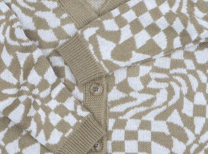 ASOS DESIGN Women's Beige Cardigan Size 8