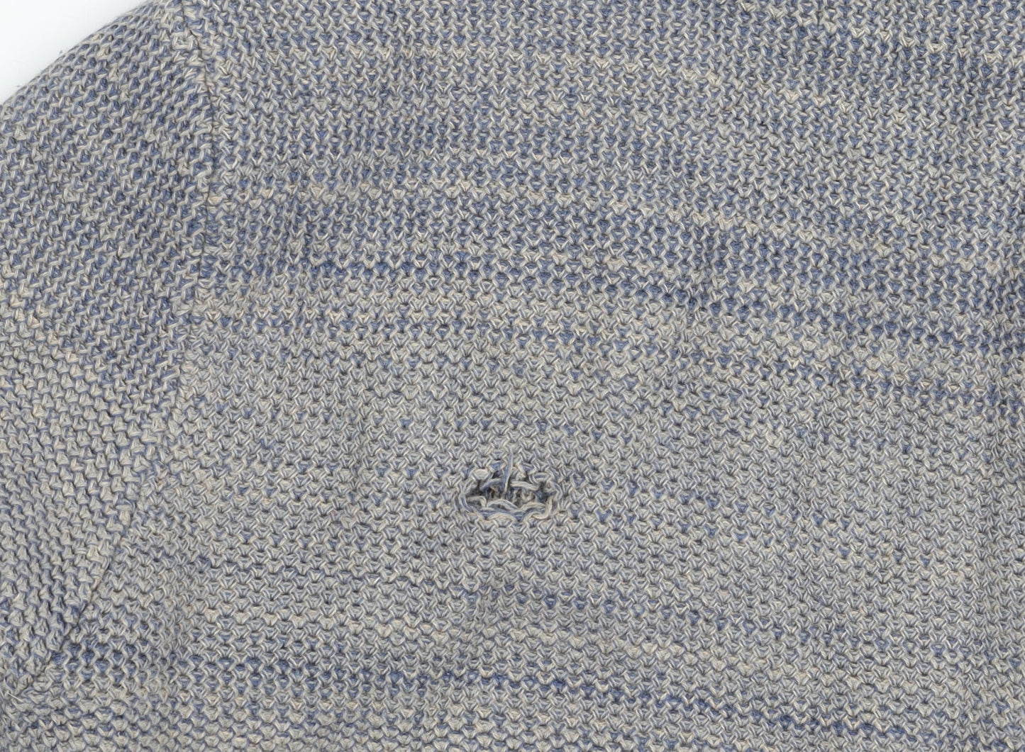 Paul Costelloe Men’s Blue Cashmere Blend Pullover Jumper, S