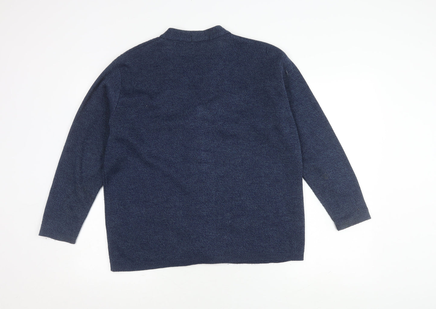 Merry Gold London Women's Blue Cardigan, V-Neck, Size 7XL