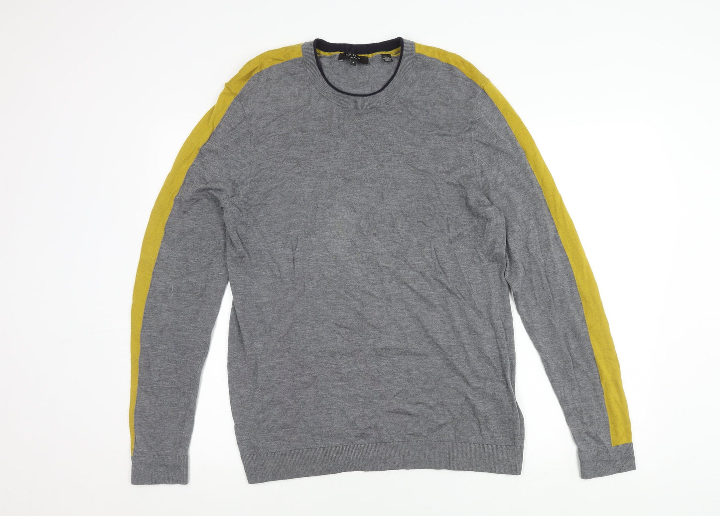 Ted Baker Men's Grey Pullover Sweater L