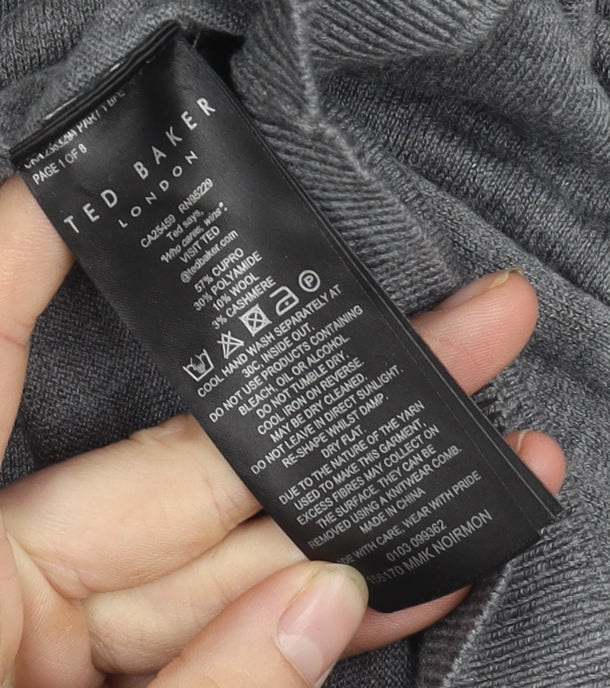 Ted Baker Men's Grey Pullover Sweater L