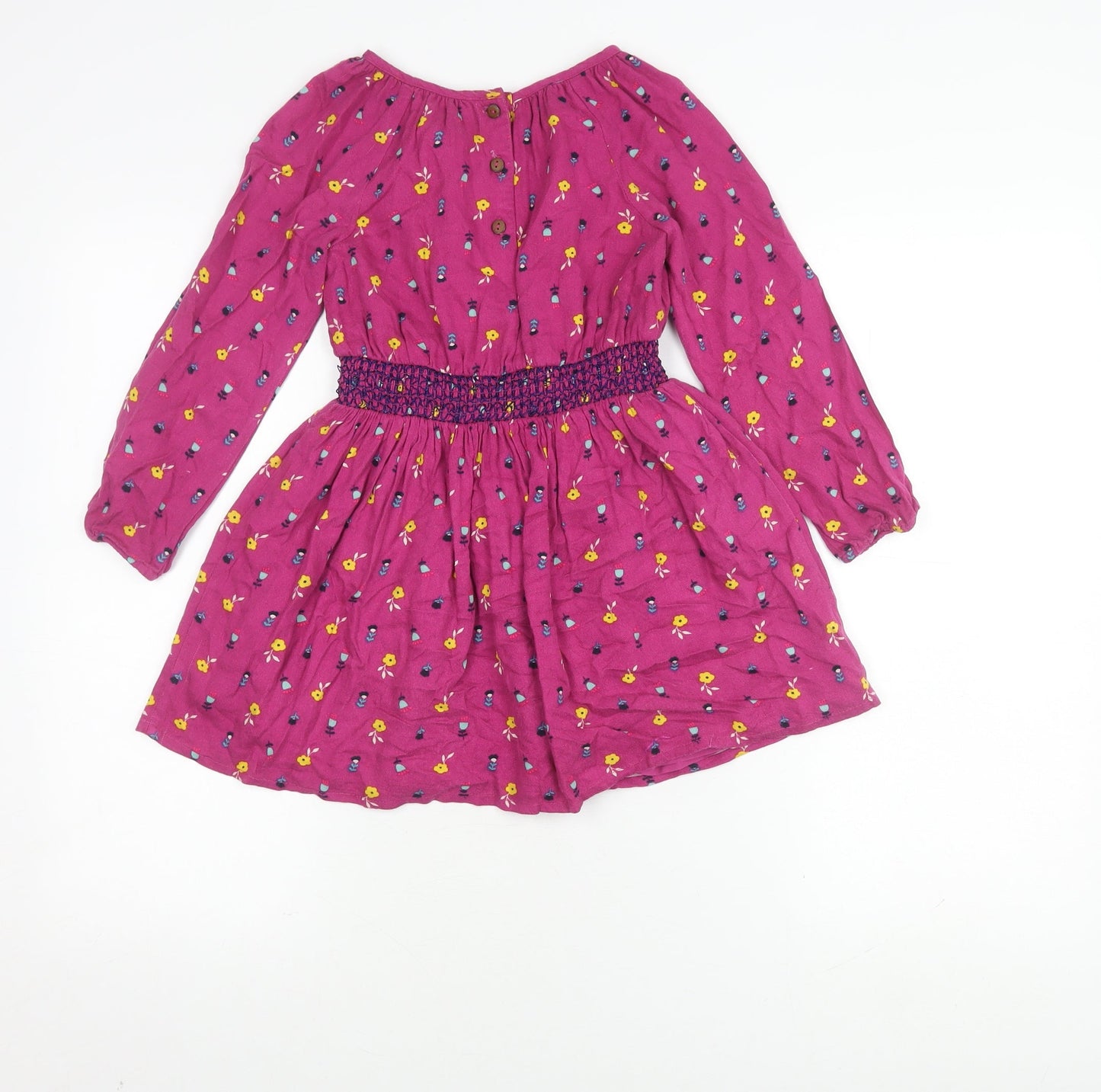 Shrinking Violet Pink Floral A-Line Dress Girls 5-6 Years