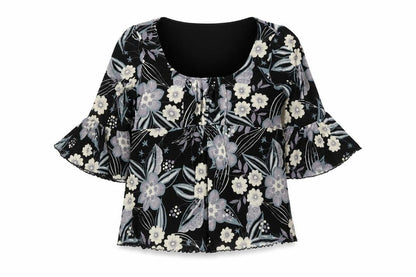 Womens UK Size 14 Marks and Spencer Black  Blouse