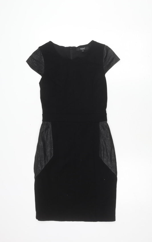 Next Women's Black Dress, Size 6, Classic Style