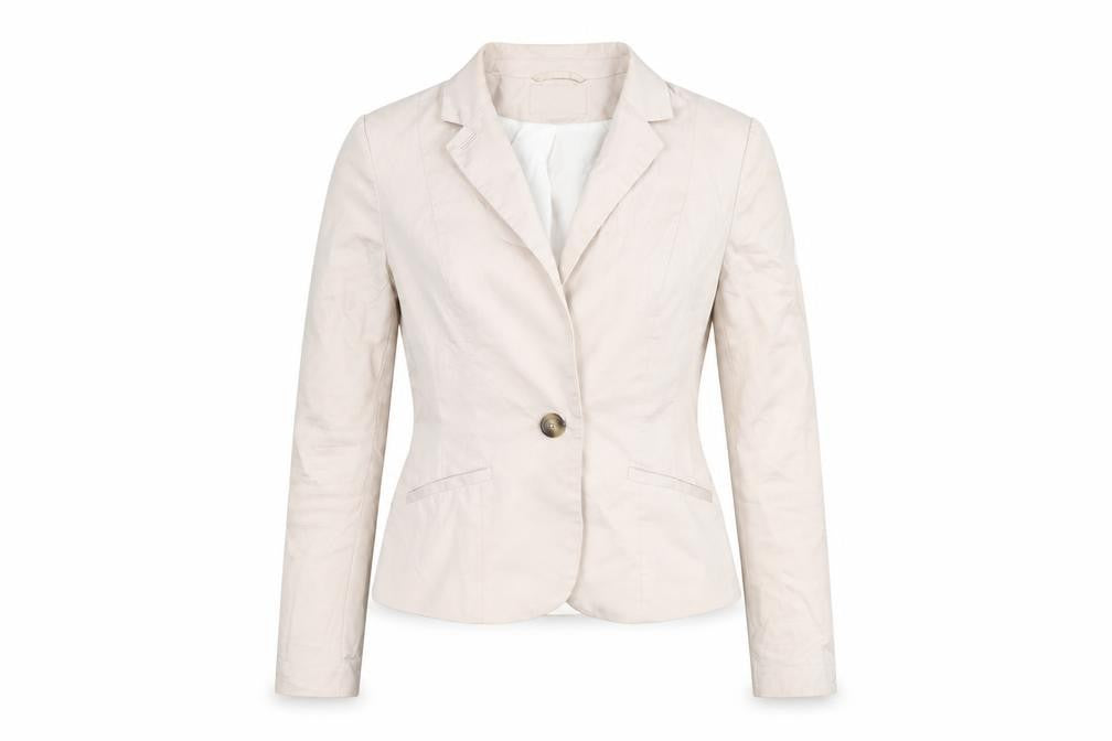 Womens UK Size 10 H&M Regular Beige Blazer