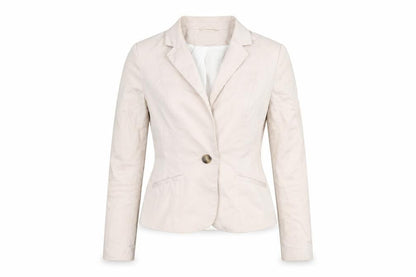 Womens UK Size 10 H&M Regular Beige Blazer