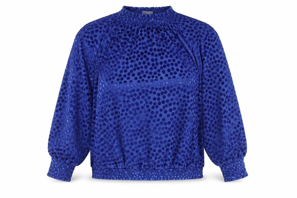 Womens UK Size 14 Marks and Spencer Blue Basic Blouse