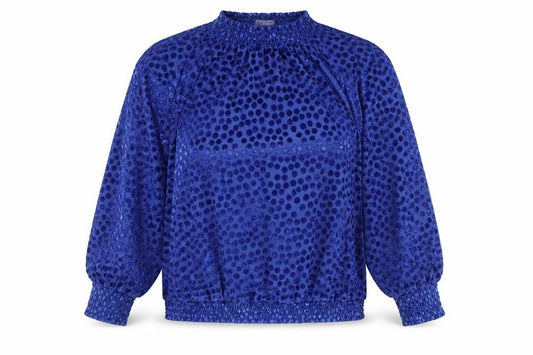 Womens UK Size 14 Marks and Spencer Blue Basic Blouse