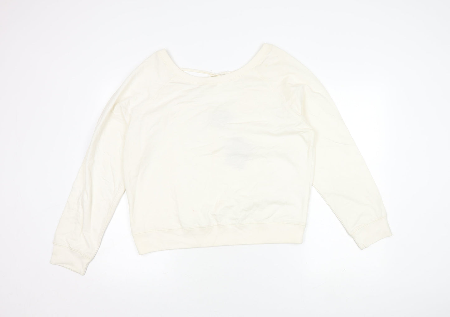 Golddigga Women's Ivory Pullover Sweatshirt Size 18