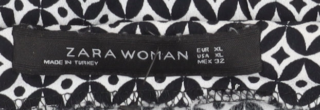 Womens UK Size XL Zara Black