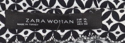 Womens UK Size XL Zara Black
