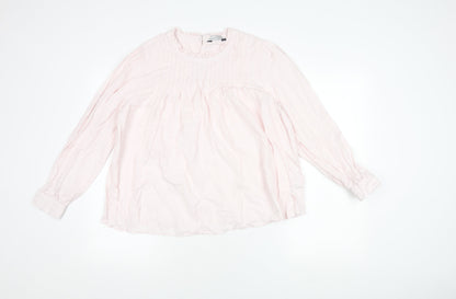 Womens UK Size 18 Marks and Spencer Pink  Blouse