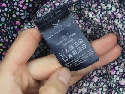 Womens UK Size 14 Crew Clothing Company Multicoloured  Blouse