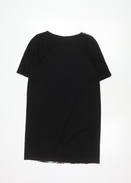 Warehouse Women’s Black Floral Sheath Dress Size 10