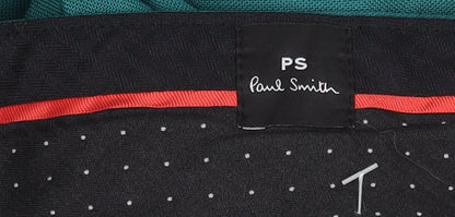Paul Smith Men's Green Trousers Size 48