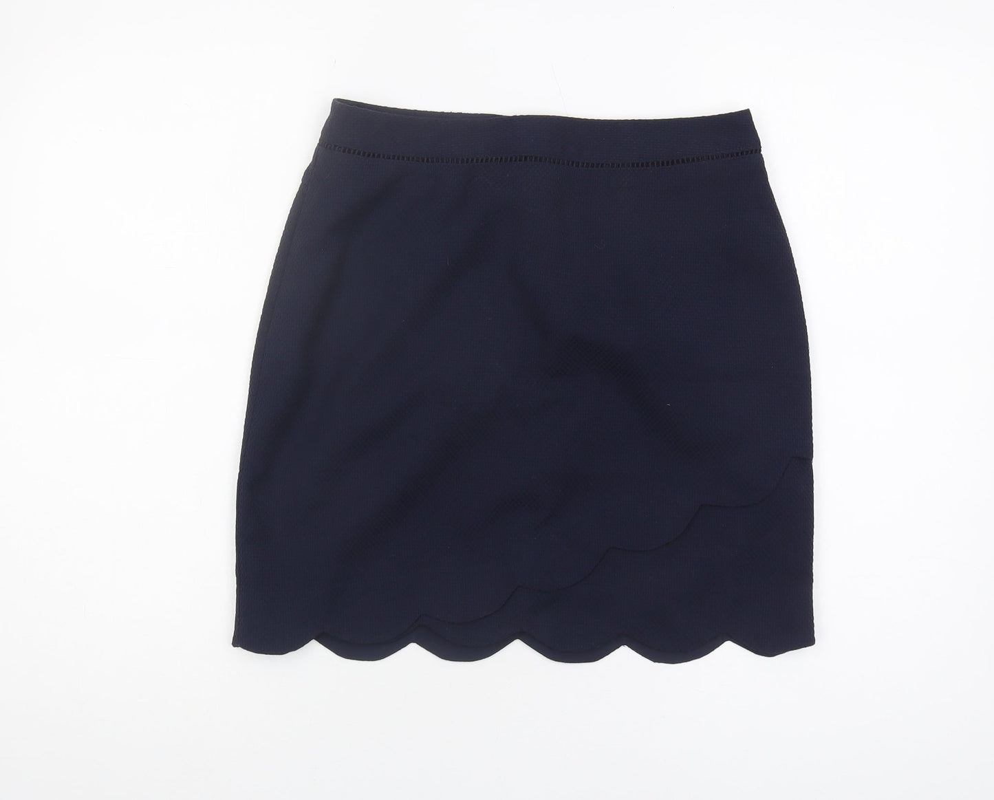 Oasis Women's Blue Pencil Skirt, Size 10