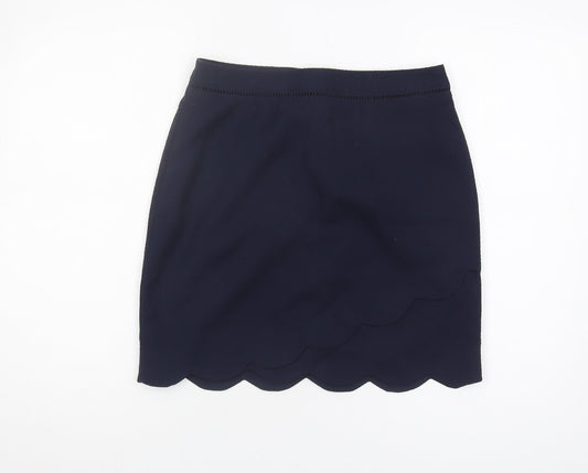 Oasis Women's Blue Pencil Skirt, Size 10
