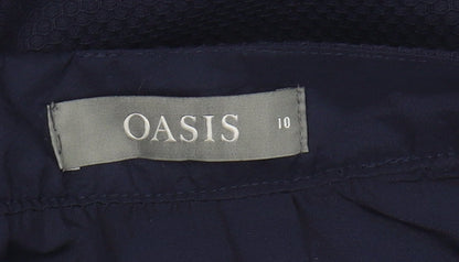 Oasis Women's Blue Pencil Skirt, Size 10