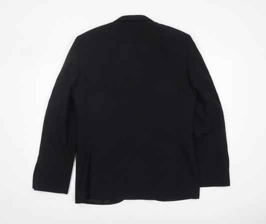 Mens UK Size 40 NEXT Regular Black Suit Jacket