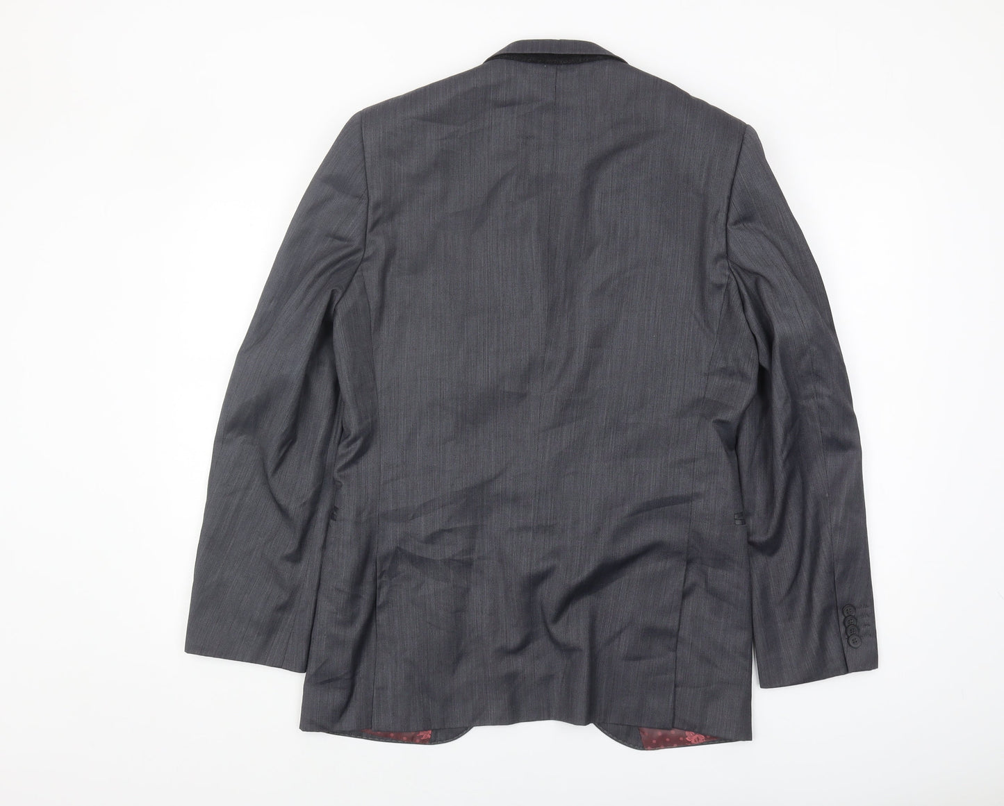 1860 Men's Grey Blazer, 38 Regular, Business Classic