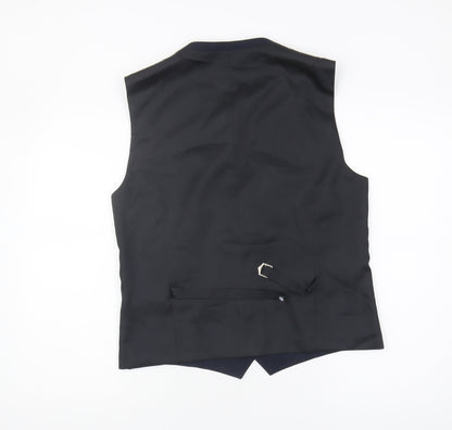 Mens UK Size 40 NEXT Regular Blue Suit Waistcoat