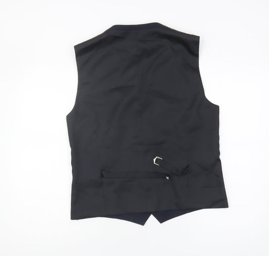 Mens UK Size 40 NEXT Regular Blue Suit Waistcoat