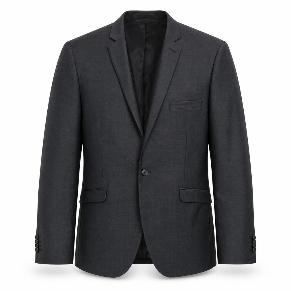 Mens UK Size 42 Burton Regular Grey Suit Jacket