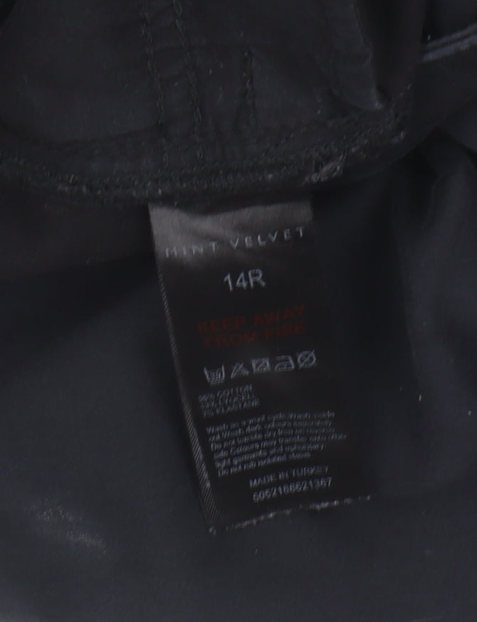 Mint Velvet Women's Black Regular Fit Jeans