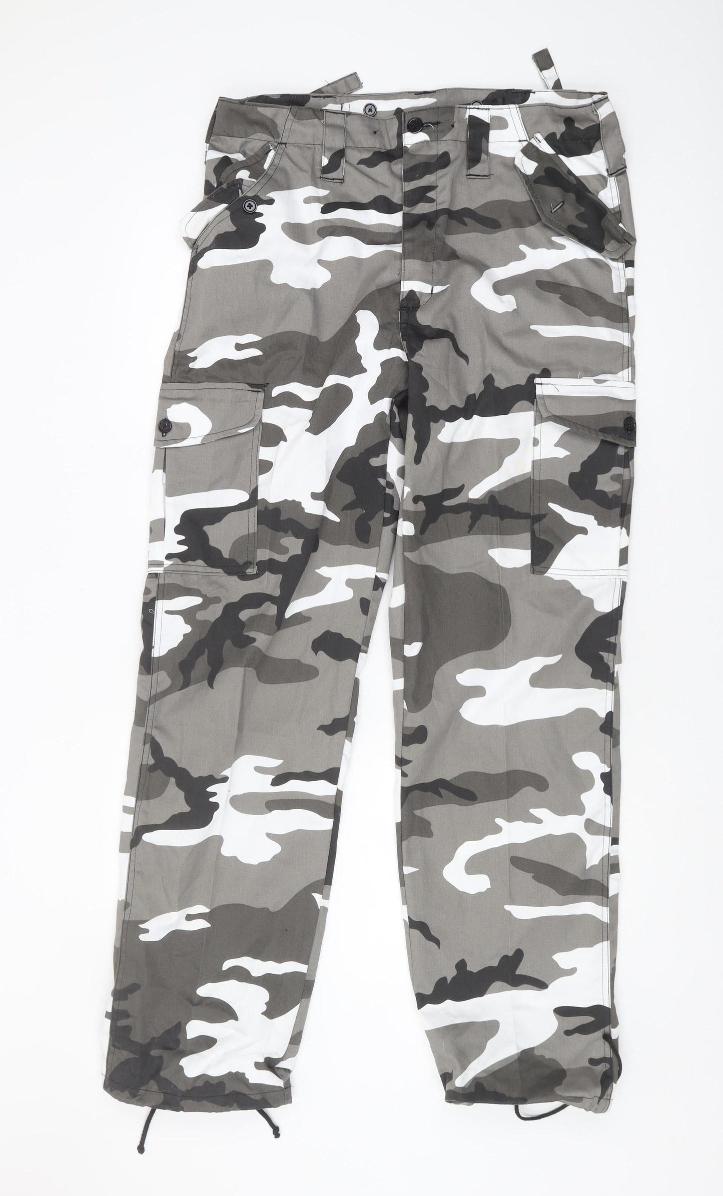 Fort Workwear Men's Camouflage Cargo Trousers 34 Multicoloured