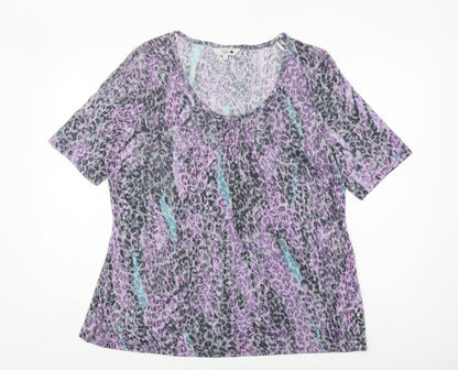 Isle Women’s Multicoloured Scoop Neck Top L