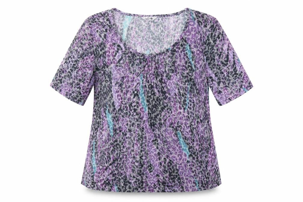 Womens UK Size L Isle Multicoloured Basic Blouse