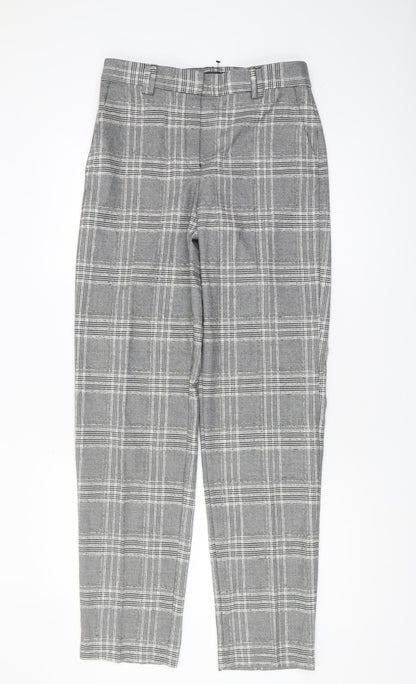 Womens UK Size 8 Marks and Spencer Regular Fit Business Casual Grey Trousers
