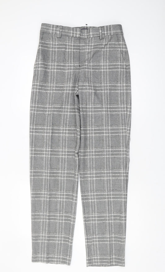 Womens UK Size 8 Marks and Spencer Regular Fit Business Casual Grey Trousers