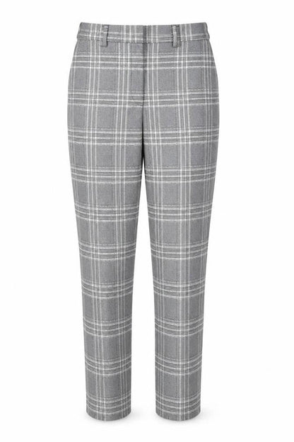 Womens UK Size 8 Marks and Spencer Regular Fit Business Casual Grey Trousers