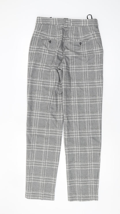 Womens UK Size 8 Marks and Spencer Regular Fit Business Casual Grey Trousers