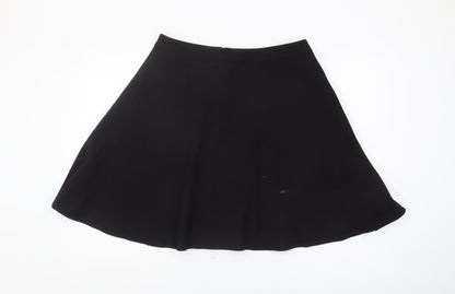 Phase Eight Women's Black A-Line Skirt, Size 14