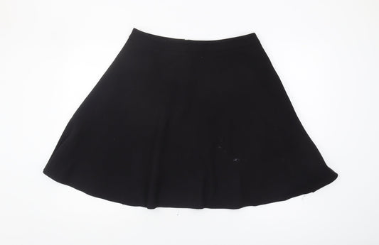 Phase Eight Women's Black A-Line Skirt, Size 14