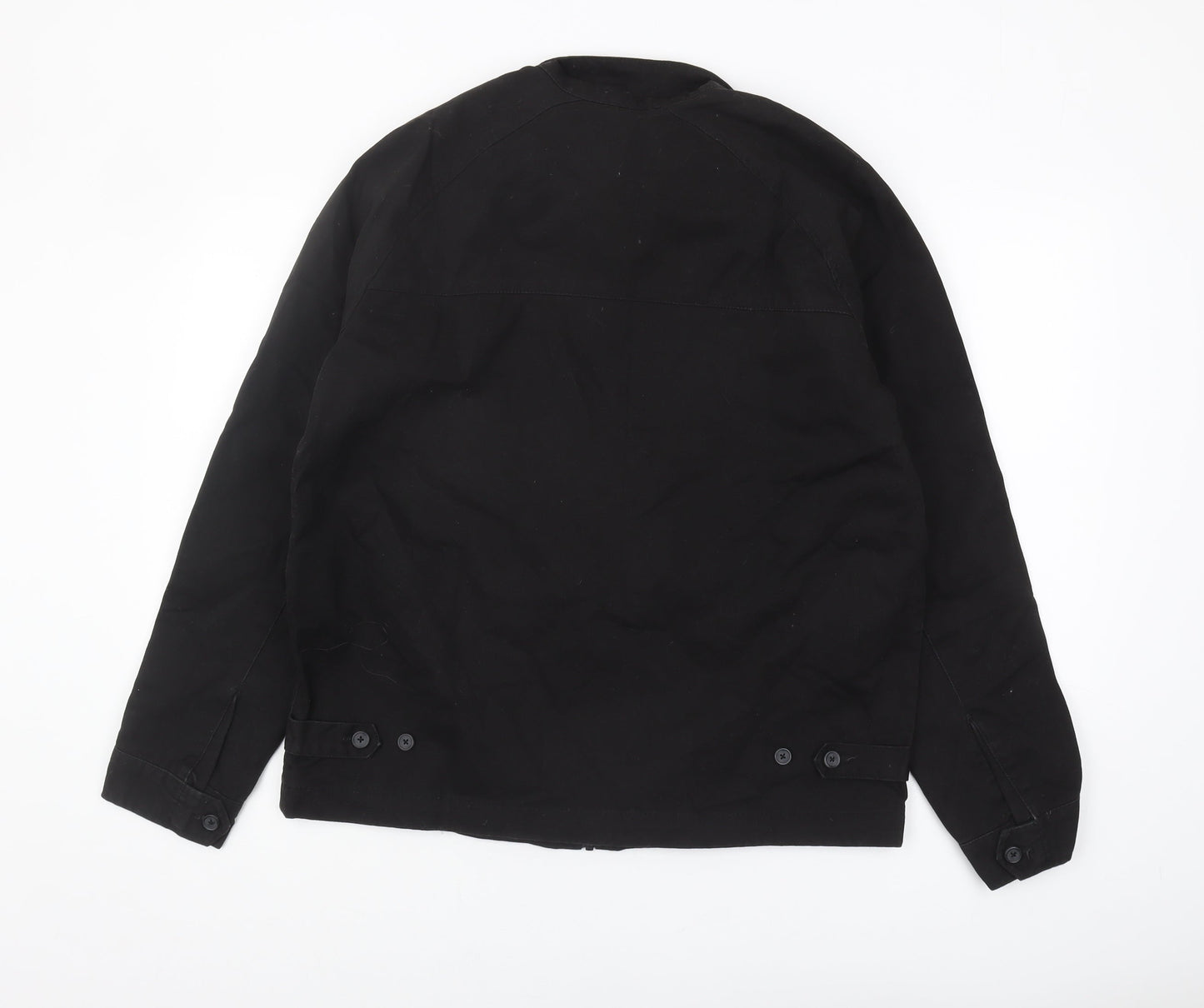 ASOS Black Men's Basic Jacket L Size, Cotton Shell