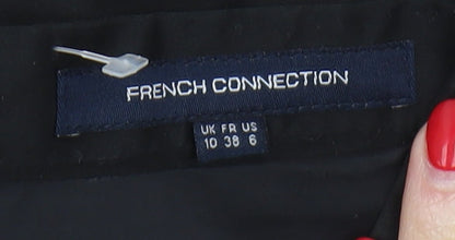 French Connection Women Black Pencil Skirt Size 10