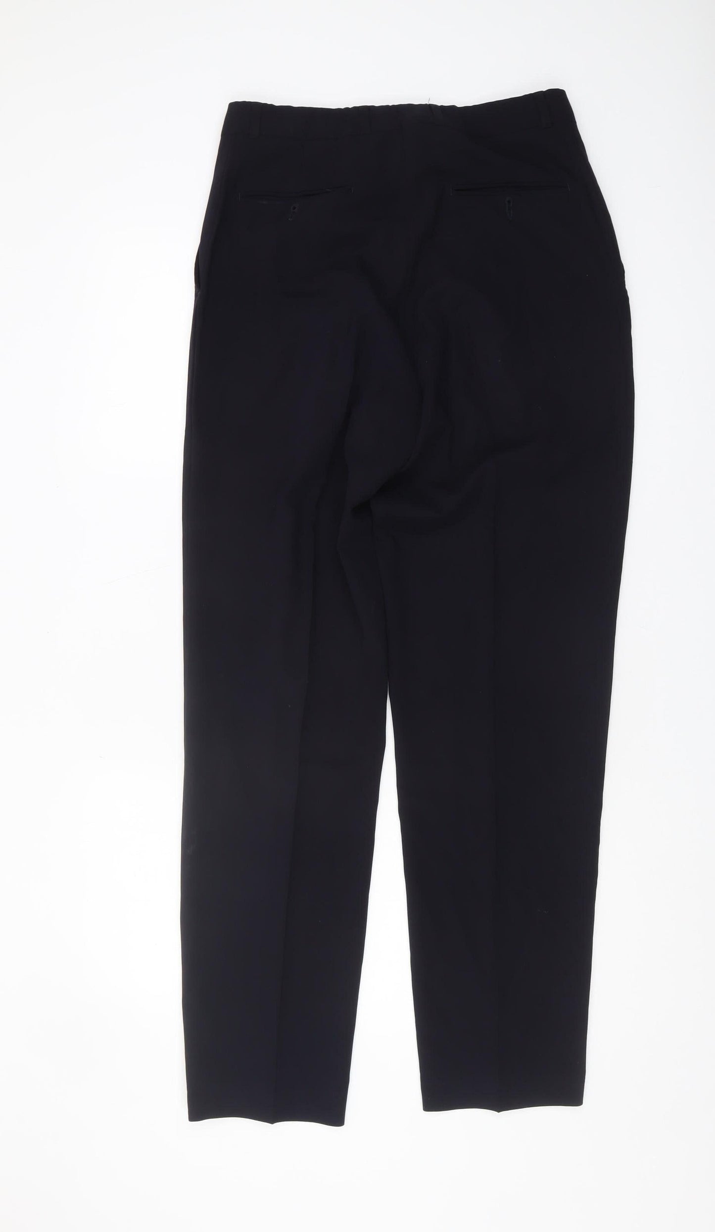 Massimo Dutti Men's Black Trousers 40 Regular Fit