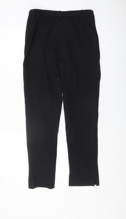 Womens UK Size 10 Marks and Spencer Regular Fit Business Casual Black Trousers
