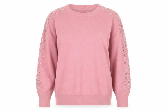 Womens UK Size 12 Sonder Studio Pink Pullover Jumper