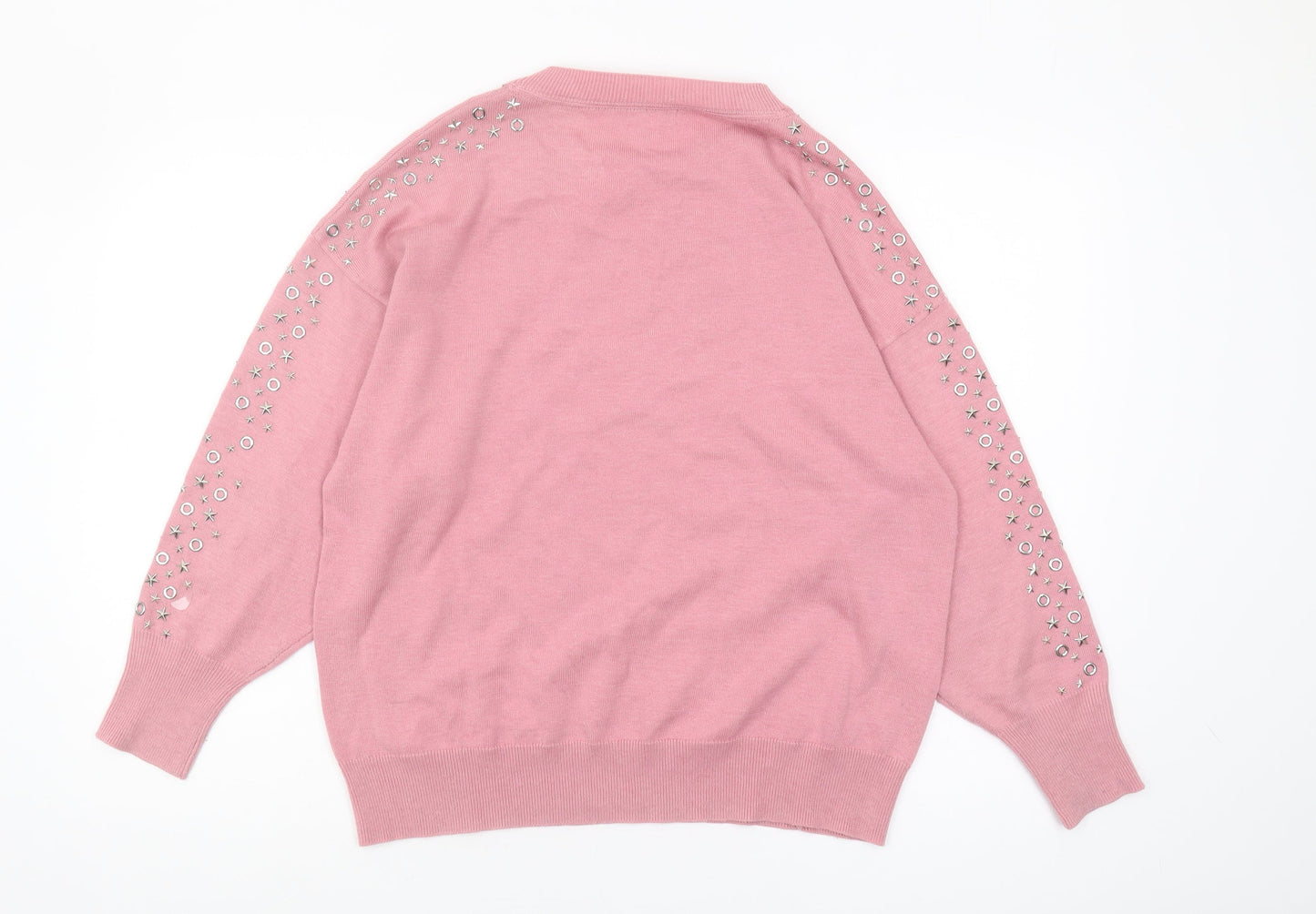Womens UK Size 12 Sonder Studio Pink Pullover Jumper
