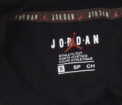 Jordan Men's Black Athletic Fit T-Shirt, Size S