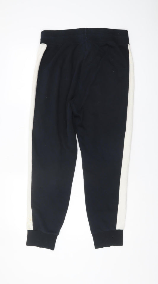 Puma Men's Black Jogger Trousers, Size L, Casual Comfort